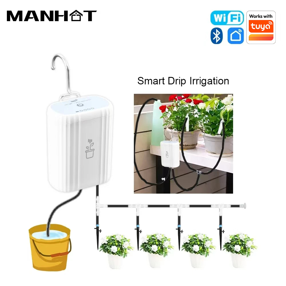 Smart Garden Home Assistant - MANHOT WiFi Inteligentna Pompa do Nawadniania
