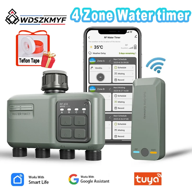 Smart Garden Monitor - System Samonawadniania Roślin WiFi Smart Timer