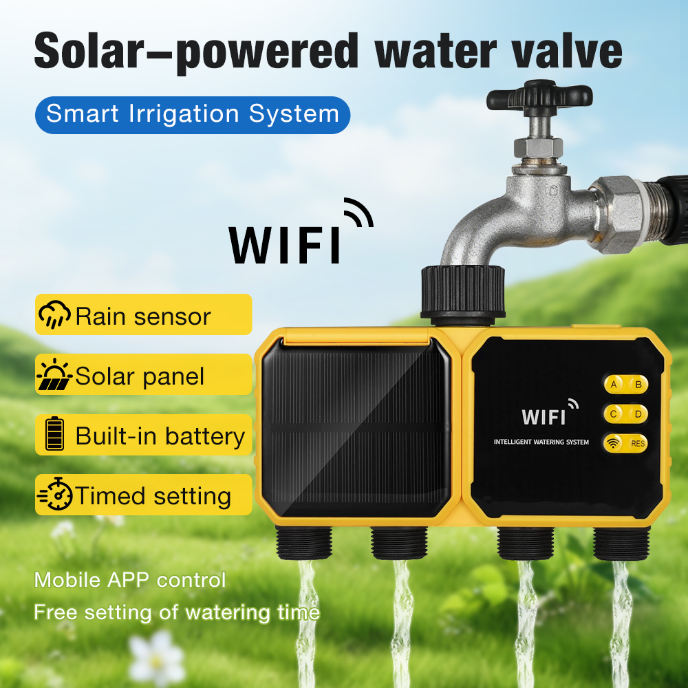 Smart Garden Sprinkler - Timer do podlewania WiFi zasilany energią