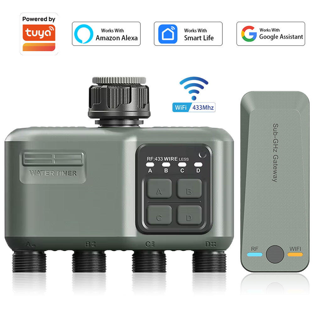 Smart Garden Sprinkler - Programowalny sterownik nawadniania z 4 wyjściami