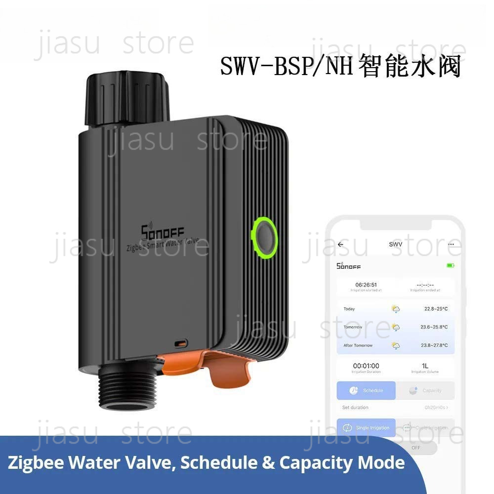 Smart Garden Accessories - Inteligentny zawór nawadniający Zigbee SWV z