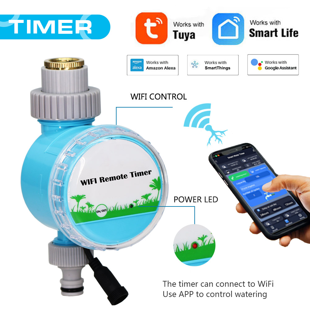 Smart Garden Valve - WiFi bezprzewodowy zegar wodny do ogrodu