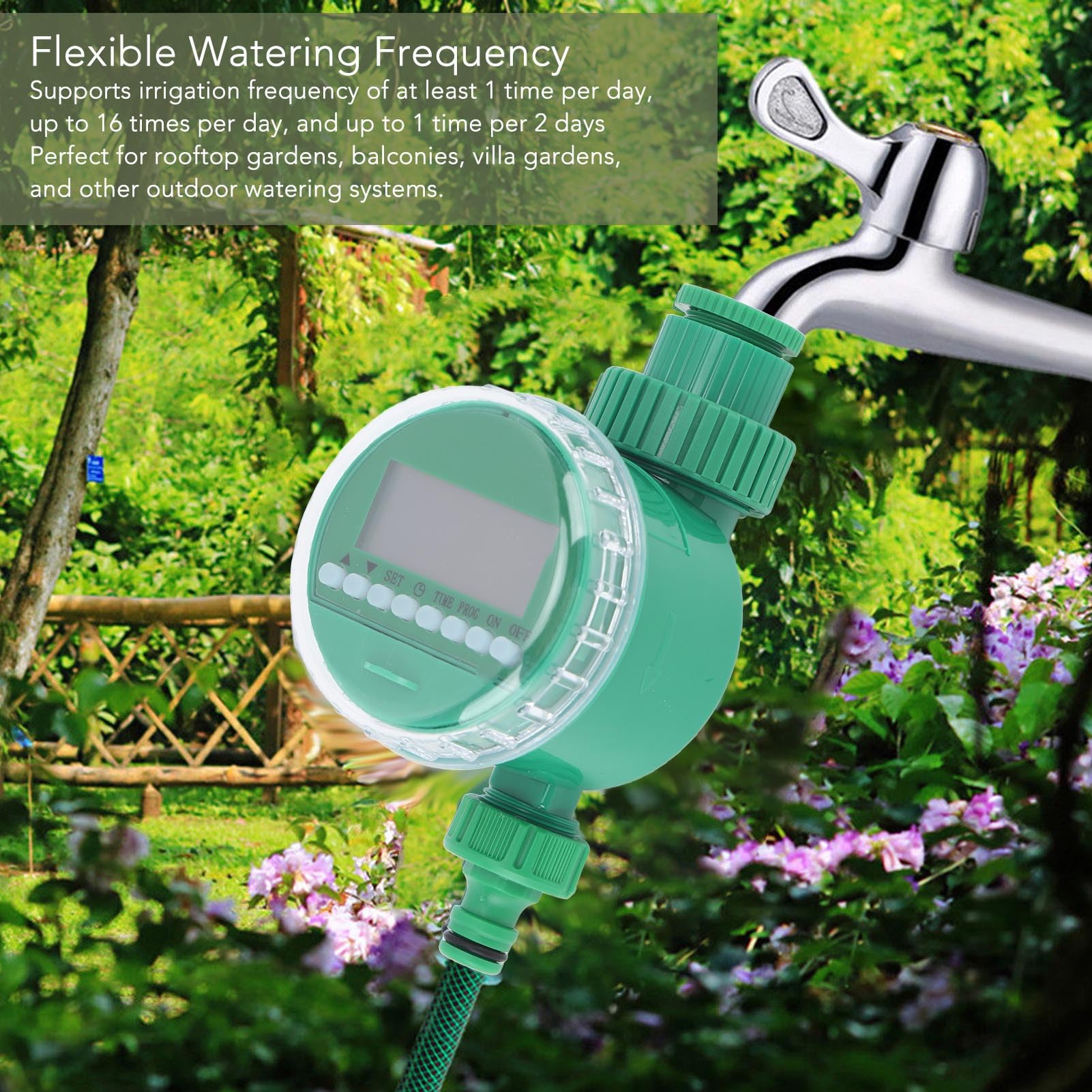 Wyświetlacz LCD Elektroniczny  – Smart Garden Valve recenzja i cena