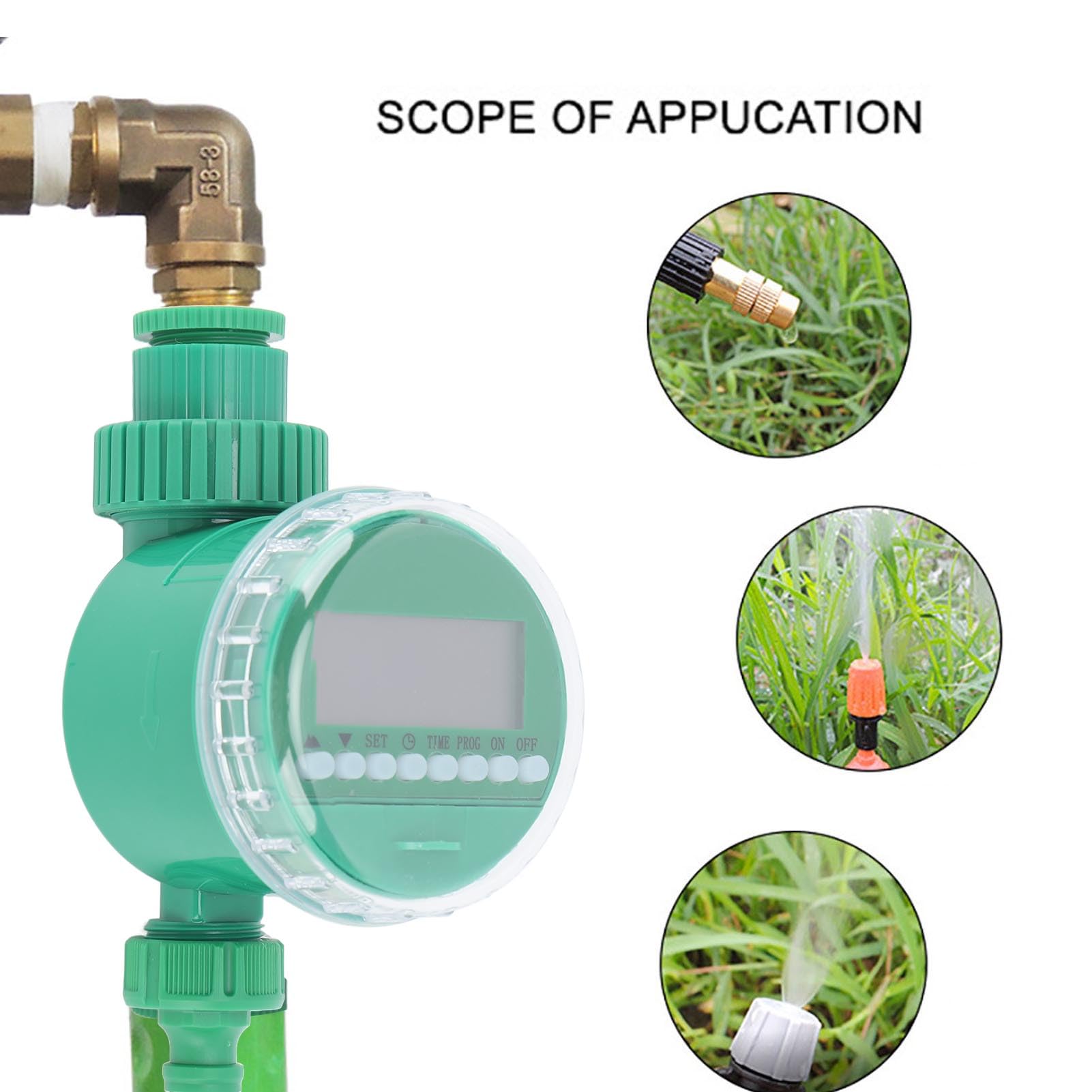 Wyświetlacz LCD Elektroniczny  – Smart Garden Valve recenzja i cena