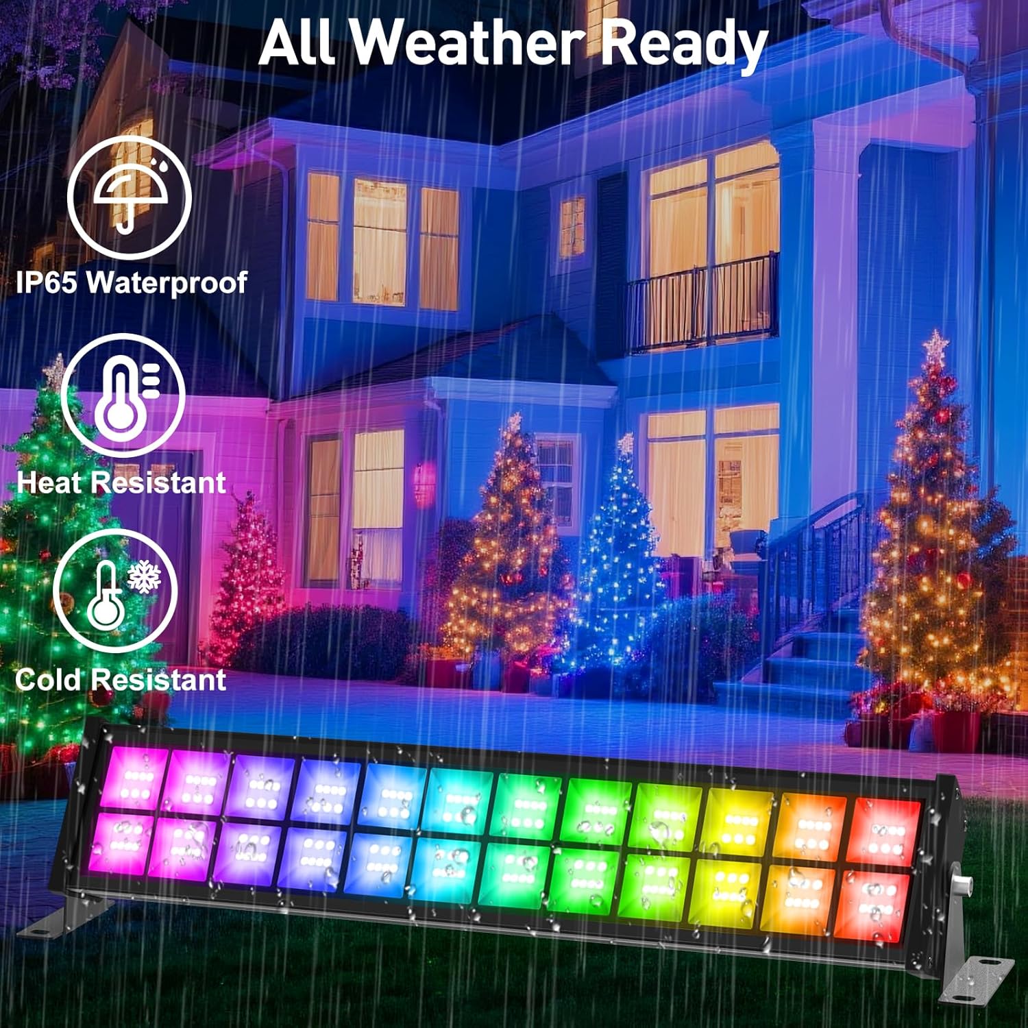 Reflektor LED RGB 50/72W z pil – Smart Garden Uk recenzja i cena
