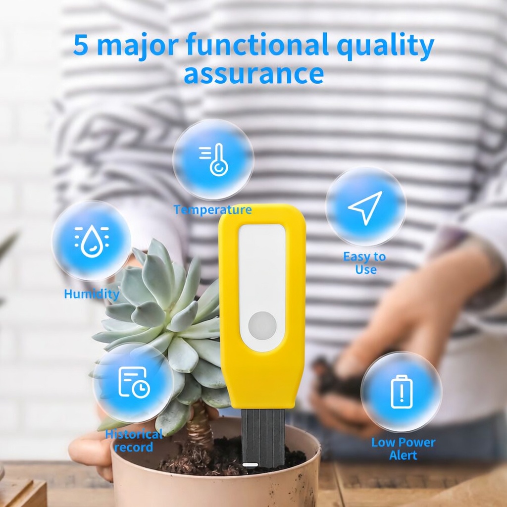 Monitor gleby WiFi Tuya Smart, – Smart Garden Monitor recenzja i cena