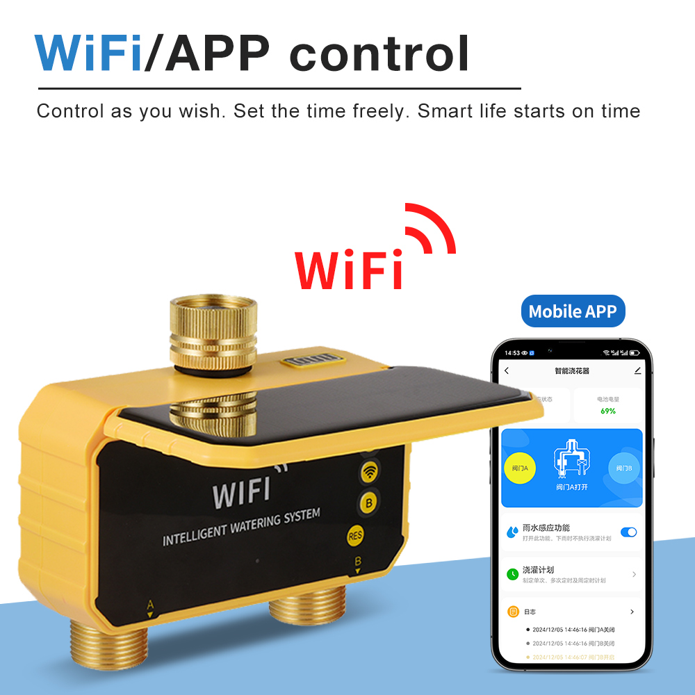 Timer do podlewania WiFi zasil – Smart Garden Sprinkler recenzja i cena