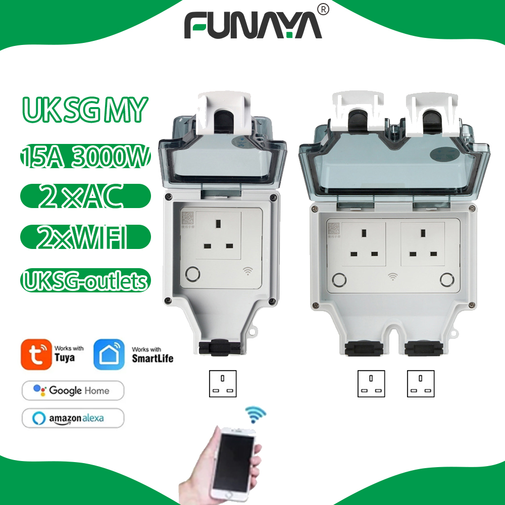 Tuya WIFI Smart Outdoor Socket – Smart Garden Uk recenzja i cena