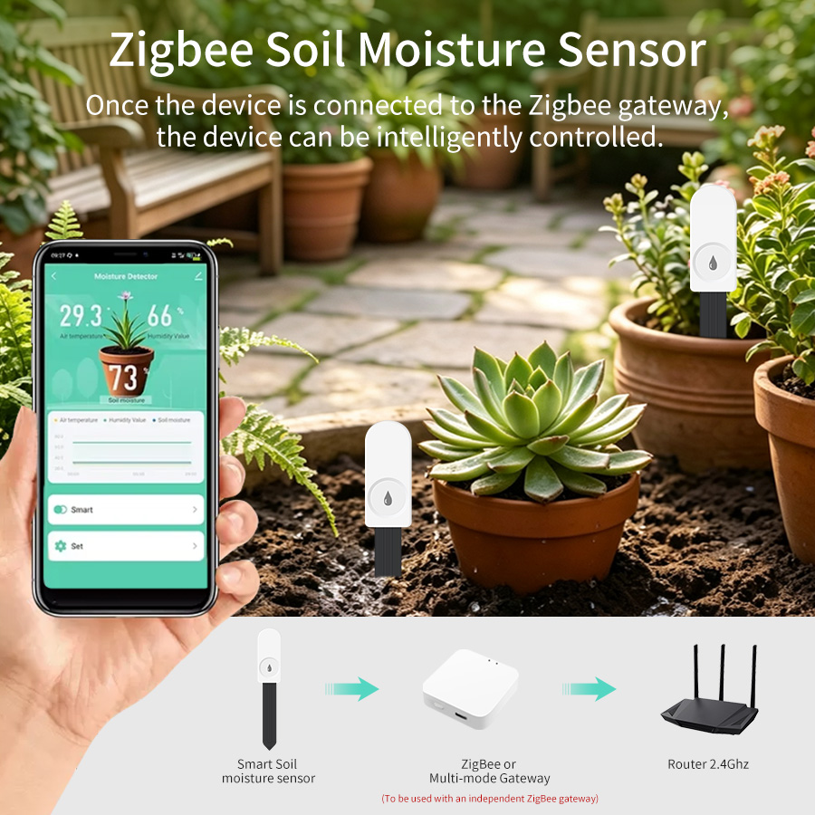 Inteligentny czujnik wilgotnoś – Smart Garden Home Assistant recenzja i cena