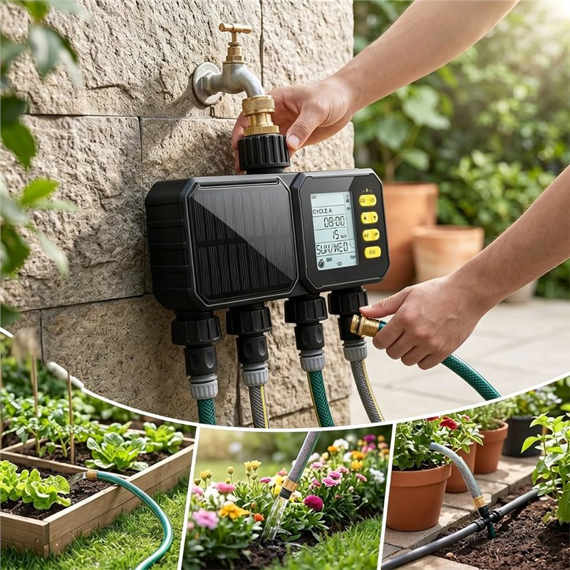 ABUG-Solar Wifi Timer Nawadnia – Smart Garden Uk recenzja i cena