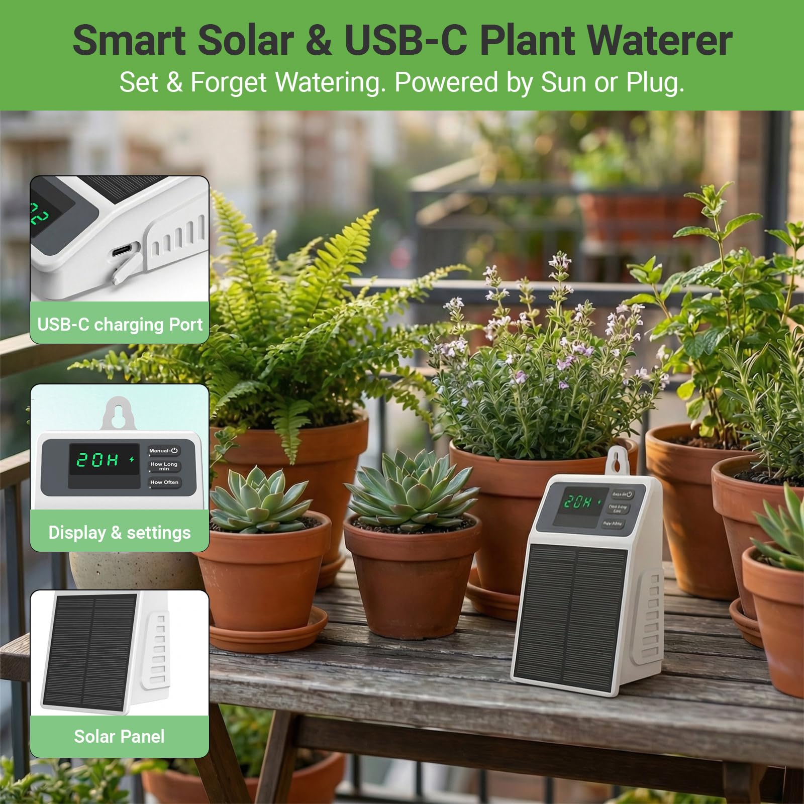 Ulepszony solarny system nawad – Smart Garden Monitor recenzja i cena