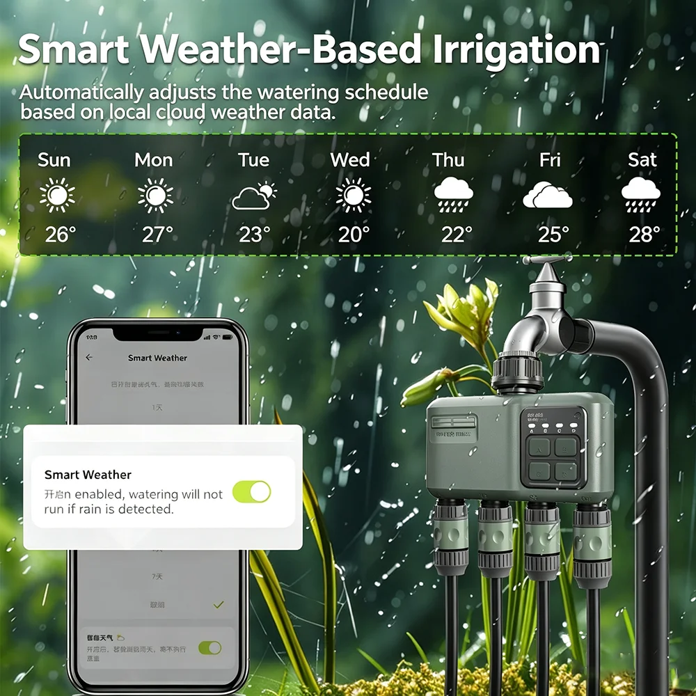 Inteligentny sterownik nawadni – Smart Garden Valve recenzja i cena