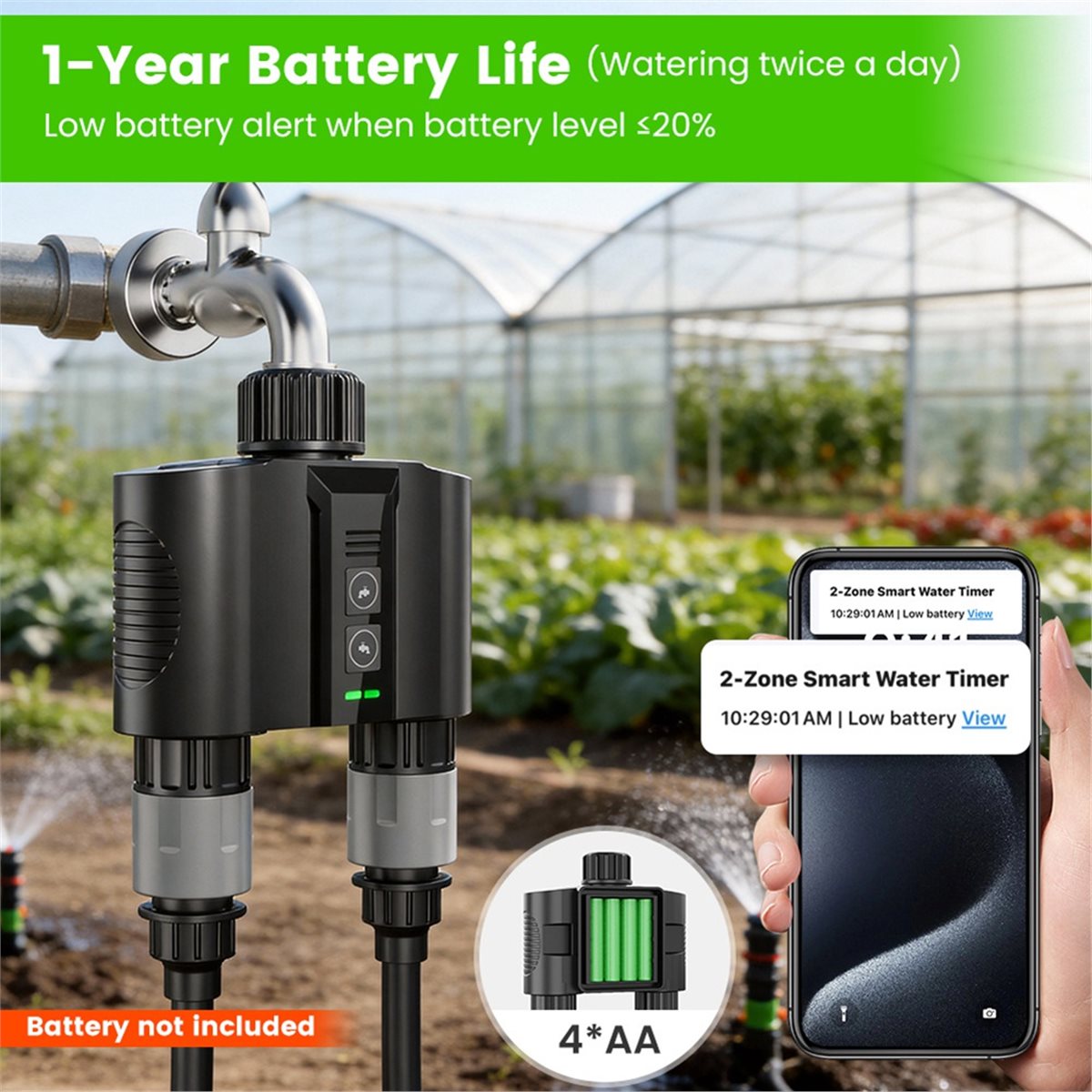 Y17A 1 zestaw WiFi Timeru Wodn – Smart Garden Valve recenzja i cena