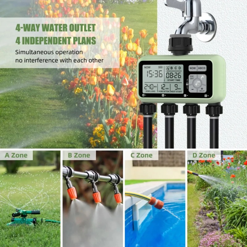 Cyfrowy programator nawadniani – Smart Garden Sprinkler recenzja i cena